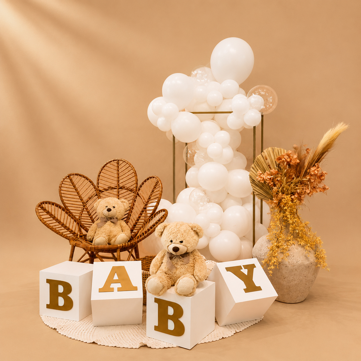 Mini Cenário Personalizado CHÁ REVELAÇÃO/CHÁ DE BEBÊ 