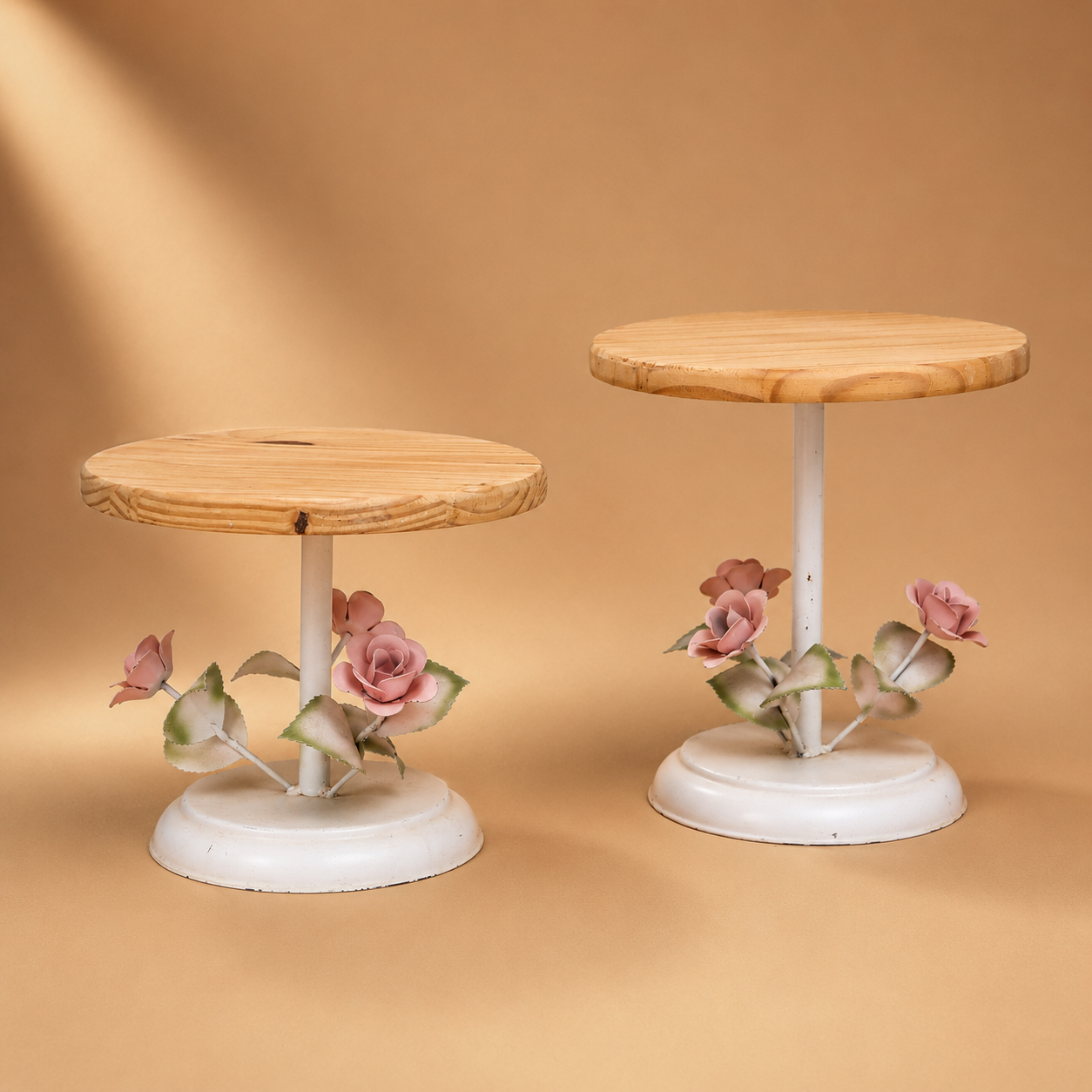 Kit Suporte para Doces FLORAL VINTAGE – 2 Peças