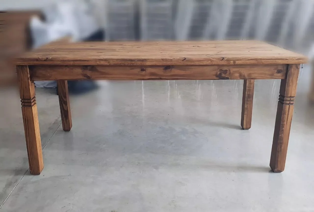 Mesa Rústica Retangular Provençal