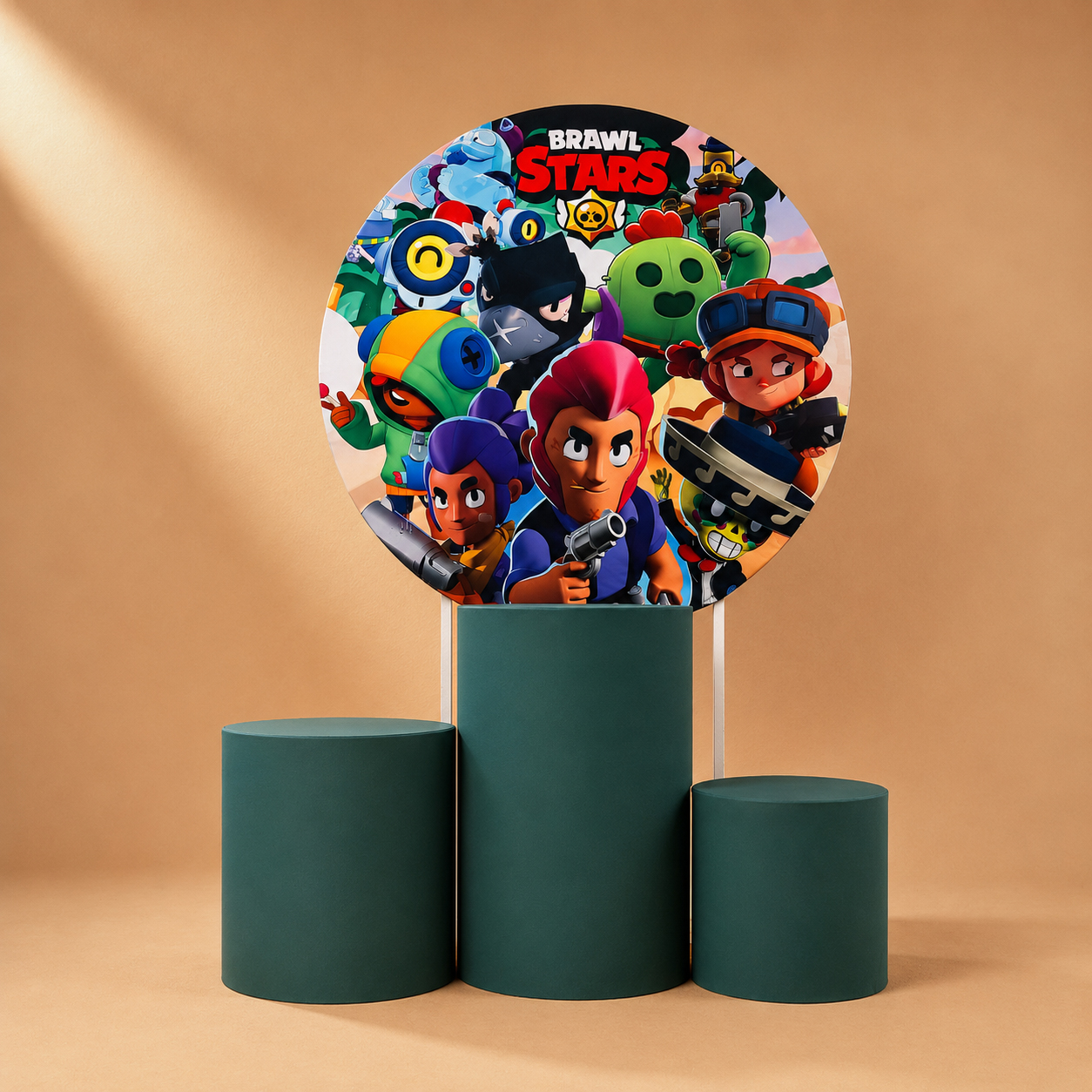 Kit Cilindros e Painel Personalizados - BRAW STARS