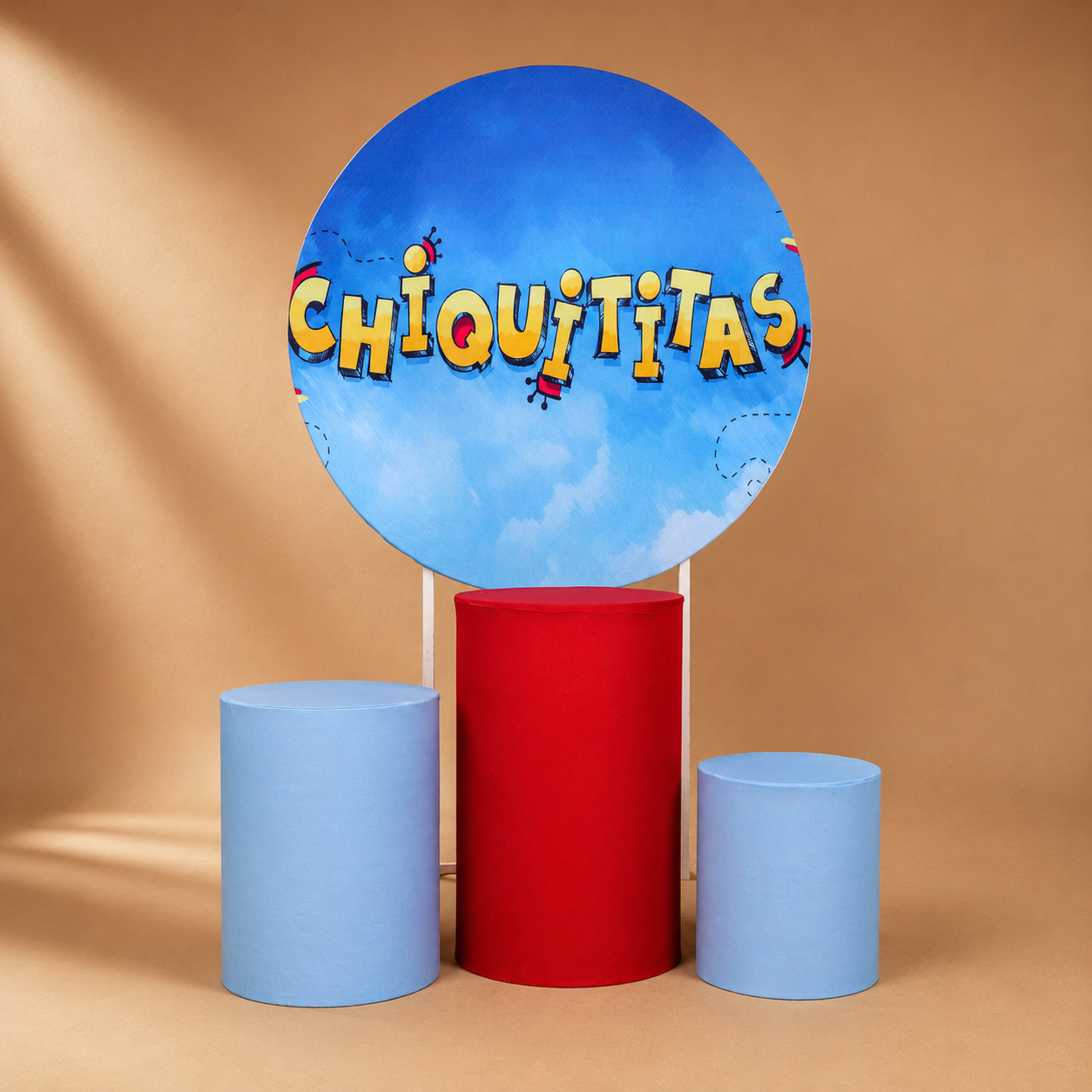 Kit Cilindros e Painel Personalizados - CHIQUITITAS 