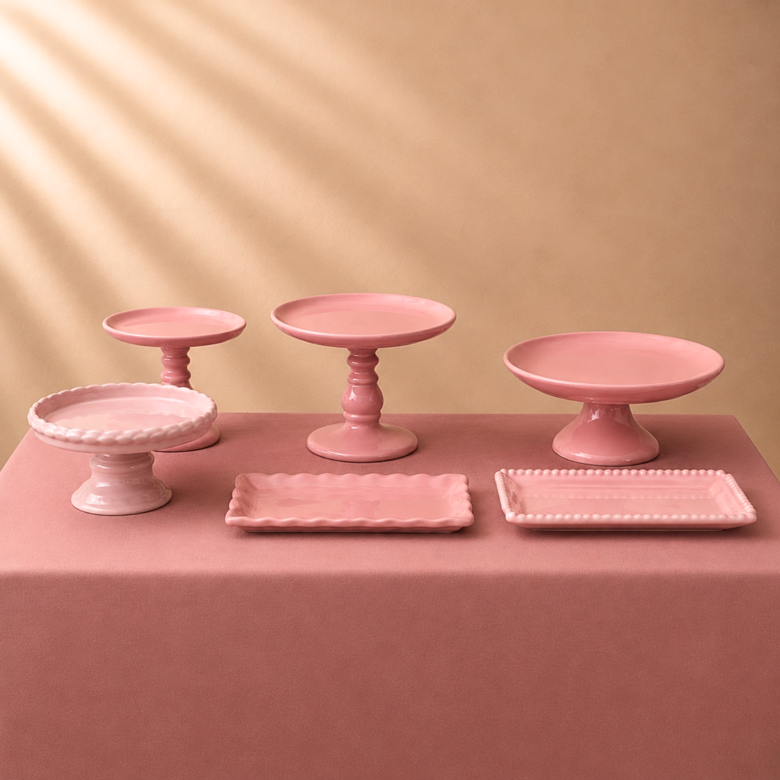 Kit de Bandejas ROSA VINTAGE