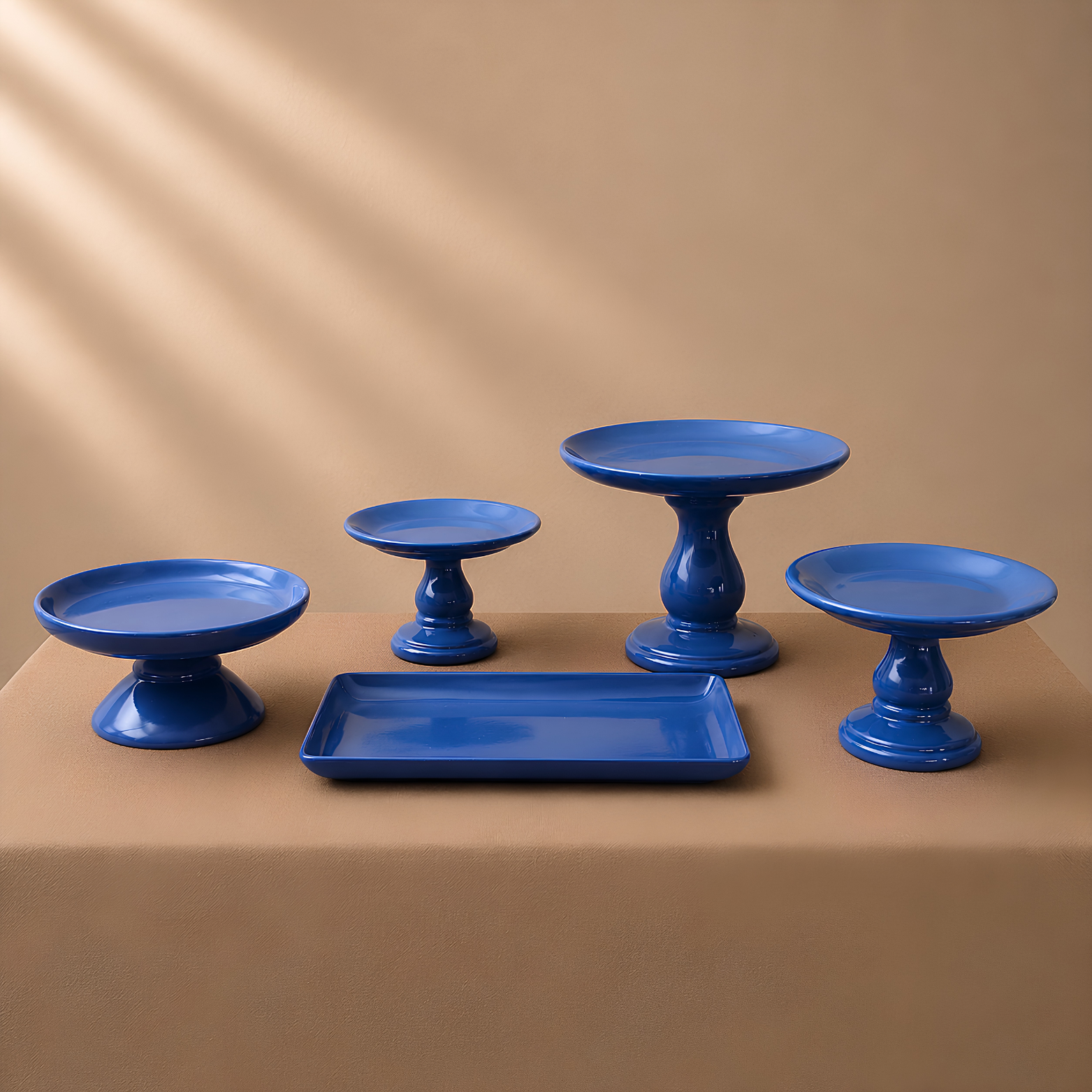 Kit de Bandejas PORCELANA Azul